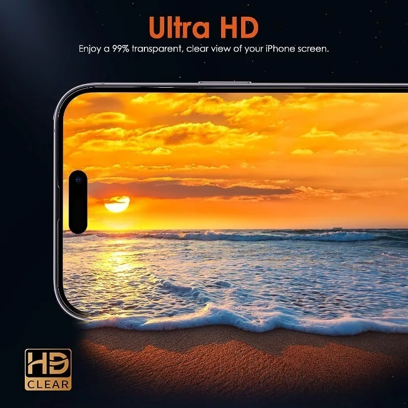 Película de hidrogel de cobertura completa para iPhone, Protector de pantalla para iPhone 15 Pro Max, 15 Plus, 15 Pro, Serie 15, película de protección de pantalla, 1/2 Uds.