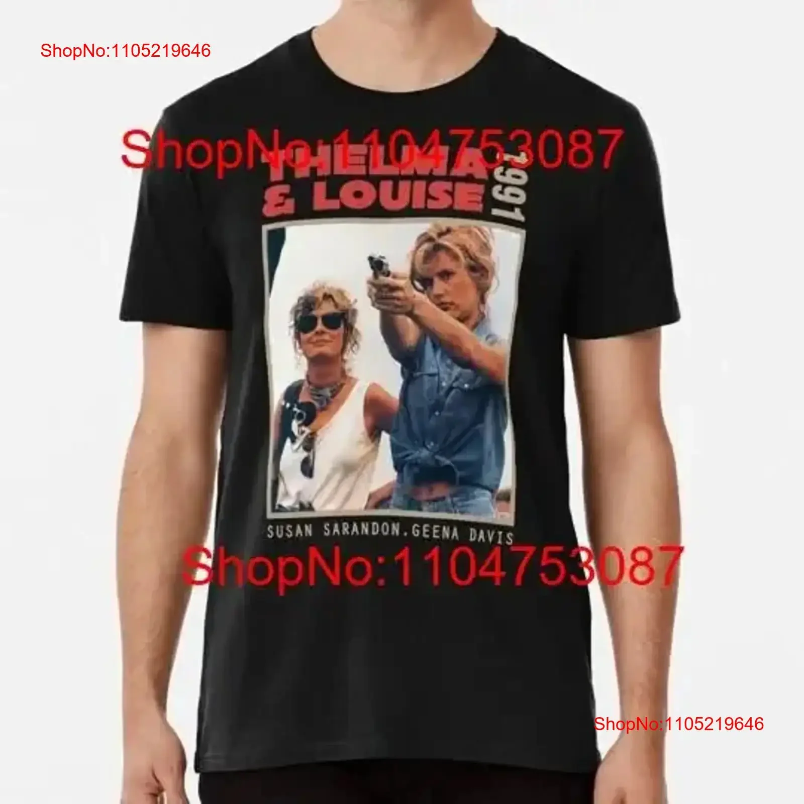 Thelma And Louise Size S to 4XL T Shirt vintage Washed homme Comfortable Top For Everyday Wear graphic Breathable Casual