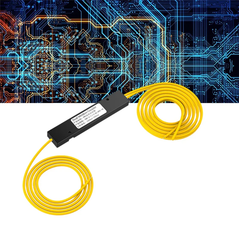 A99E-Coupler Dual Window 1/2 FBT Fiber Optical Splitter Pigtail For Fibre Communication System