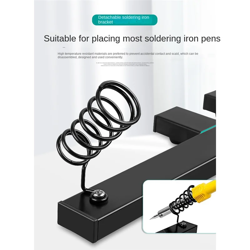 

Монтажная плата, сварка, ремонт, разборка 360° ° Держатель для обслуживания печатной платы, черный и зеленый, 1 шт.