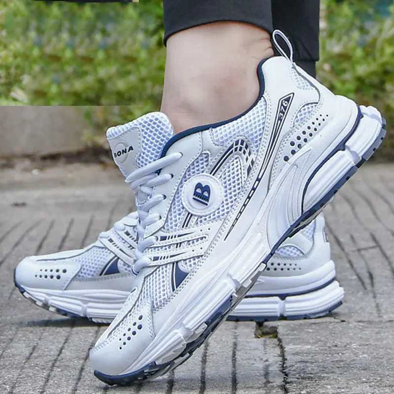Modne buty do biegania dla mężczyzn oddychające buty do biegania obuwie sportowe mężczyzna nowi projektanci modne buty do biegania Mansculino