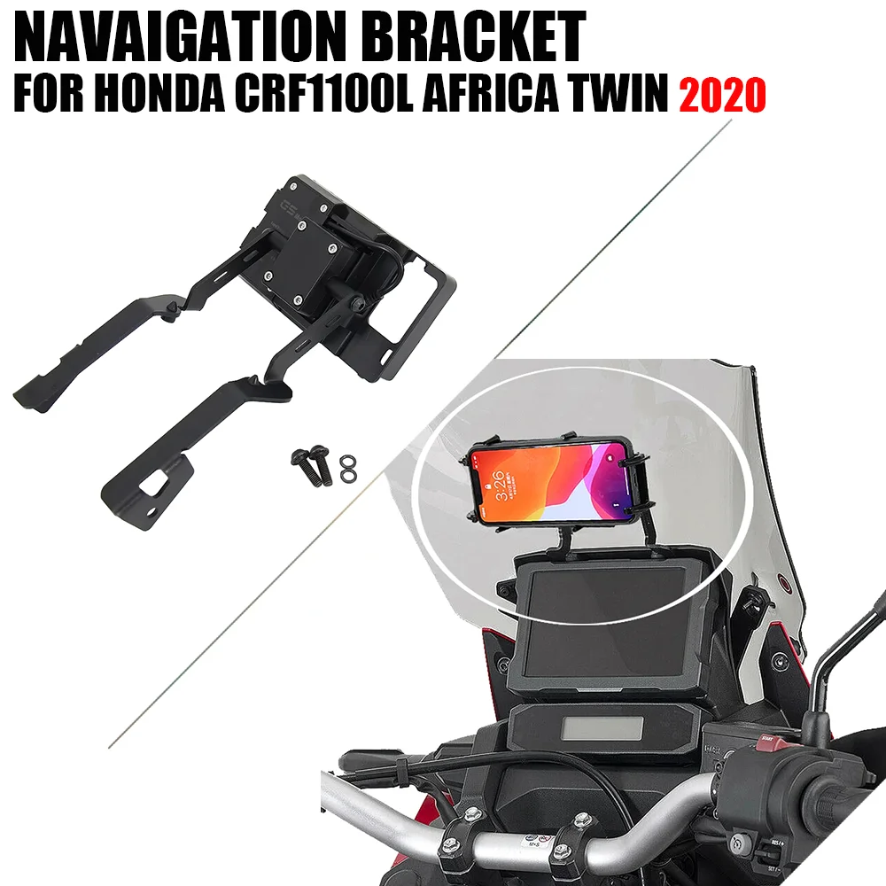 

Mobile Phone Navigation Bracket Support fits Accessorie For Honda CRF1100L Africa Twin 2020 Motorcycle CRF 1100 L CRF 1100L