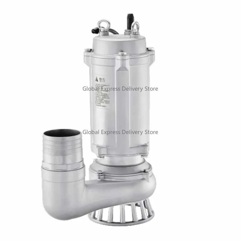 محرك مضخة مياه الصرف الصحي الغاطسة من الفولاذ المقاوم للصدأ موفر للطاقة، معالجة مياه الصرف الصحي