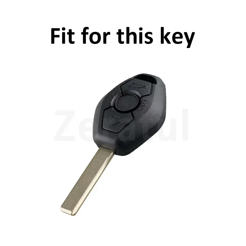 Fashion TPU Shell Fob Holder Car Key Case Cover Protector For BMW 325i X3 X5 Z3 Z4 E38 E39 E46 E83 M5 3 5 7 Series Accessories