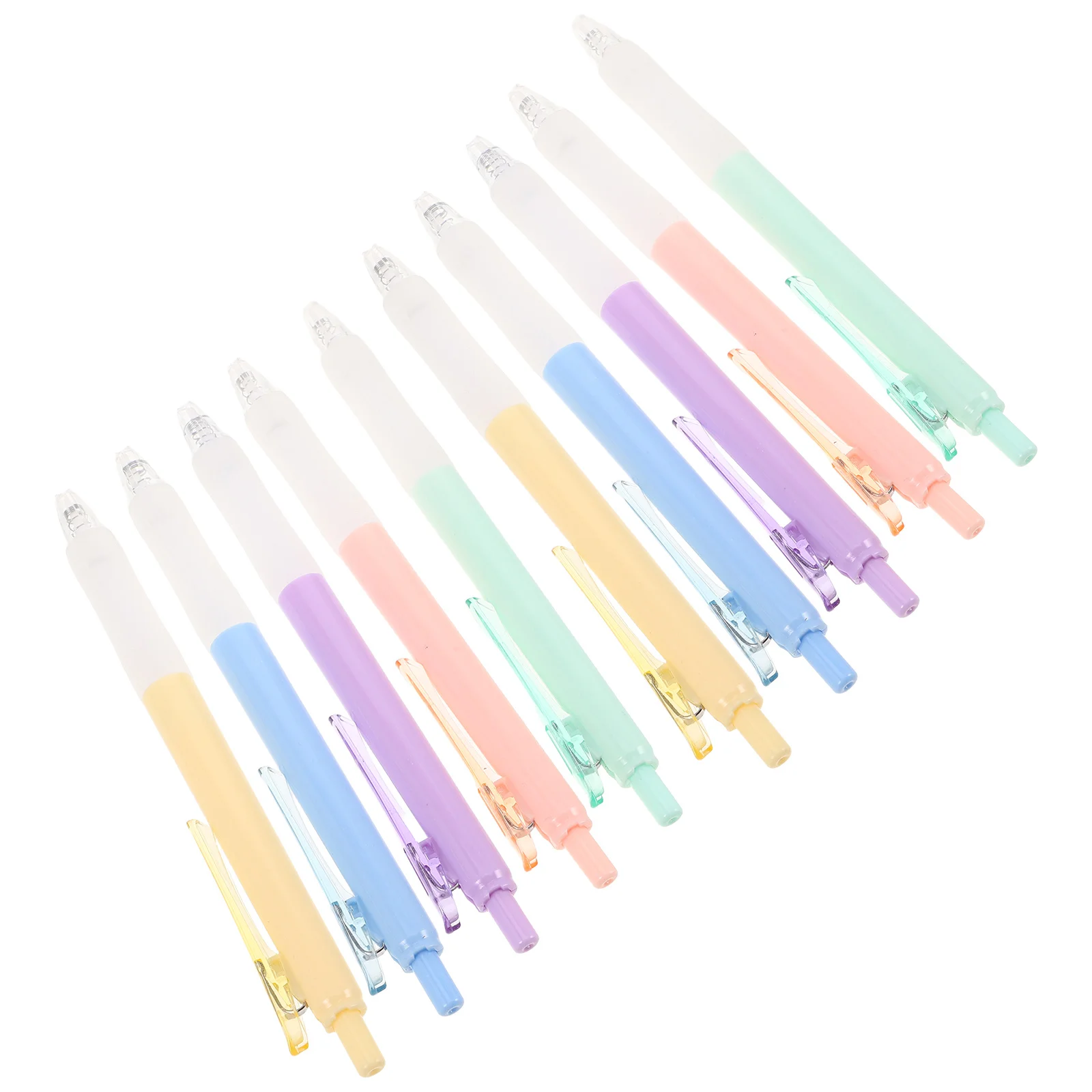 10 قطع من أقلام القطع الدقيقة التي تتميز بشفرة سيراميك، تصميم قابل للسحب، قبضة أمان مثالية للفنون الورقية المدرسية