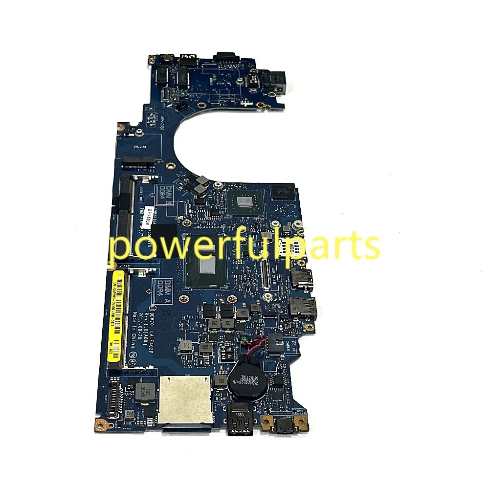 0NFW3V 0GTH7G 0HP2D6 For Dell Latitude 5490 Motherboard LA-F402P DDM70 i5-8350u i7-8650u CPU With Graphic Working Perfect