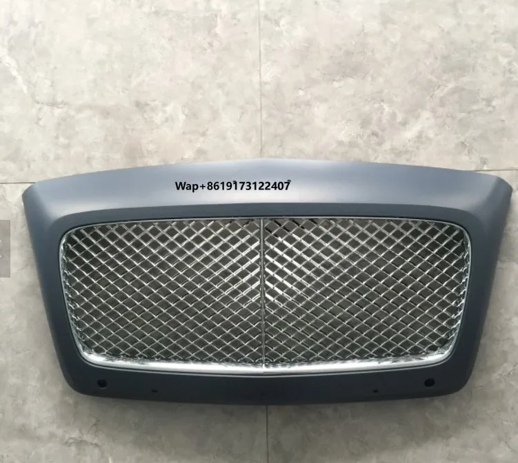 

NEW CAR FRONT GRILLE SET for CONTINENTAL GT 2012-2015 with Black or Chrome Meshs