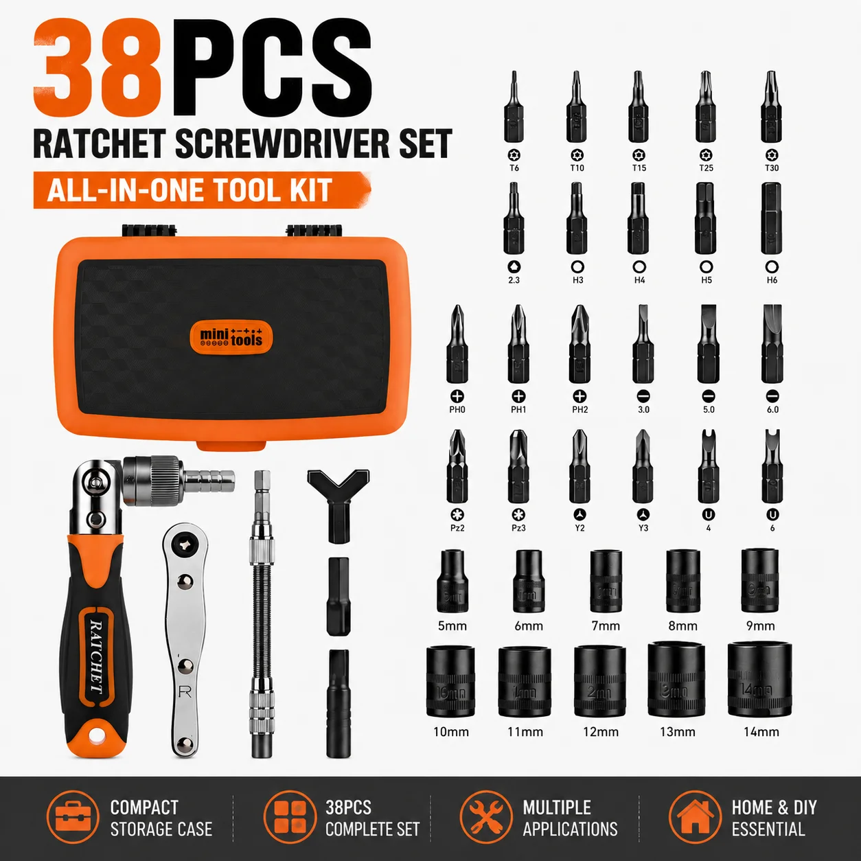 Diy Electronics Repair Kit - ชุดไขควงอเนกประสงค์ Singalon 38-in-1, ชุดเครื่องมือซ่อมขนาดเล็กพร้อมหัวแม่เหล็ก, ชุดเครื่องมือพกพาสำหรับซ่อมคอมพิวเตอร์, อุปกรณ์อิเล็กทรอนิกส์