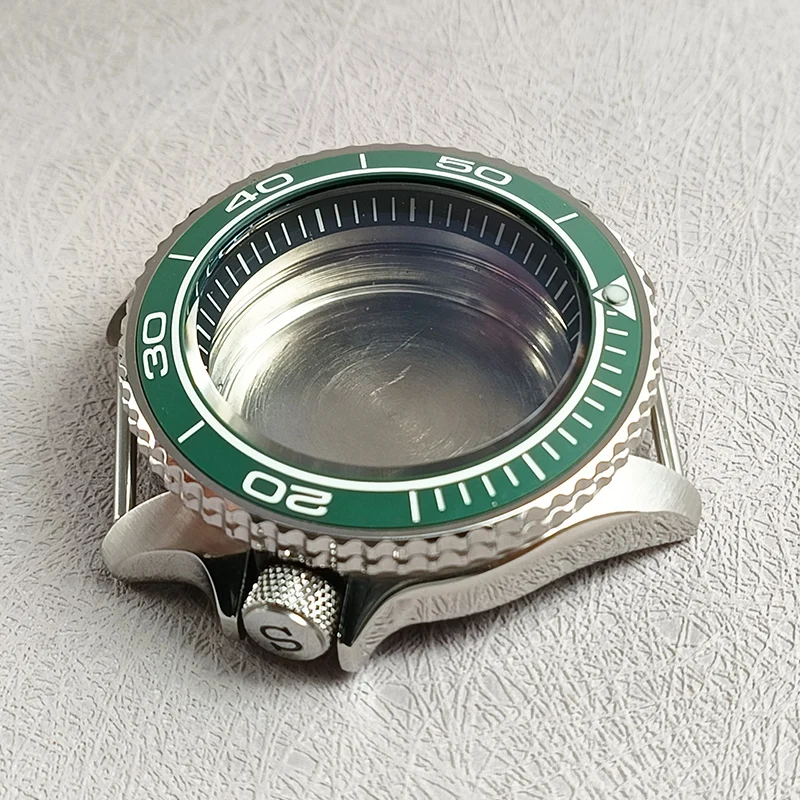 

Dome Glass 42mm Case SKX007 SRPD Watch Case Ceramic Bezel Insert Fits Seiko SKX007 SKX009 SRPD 7S26 NH35 NH36 4R35 4R36 Movement