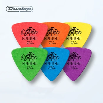 Dunlop ギターのPicks Tortex 三角形のPlectrum Mediator 431R 0.5/0.6/0.73/0.88/1.0/1.14mm ギターアクセサリー