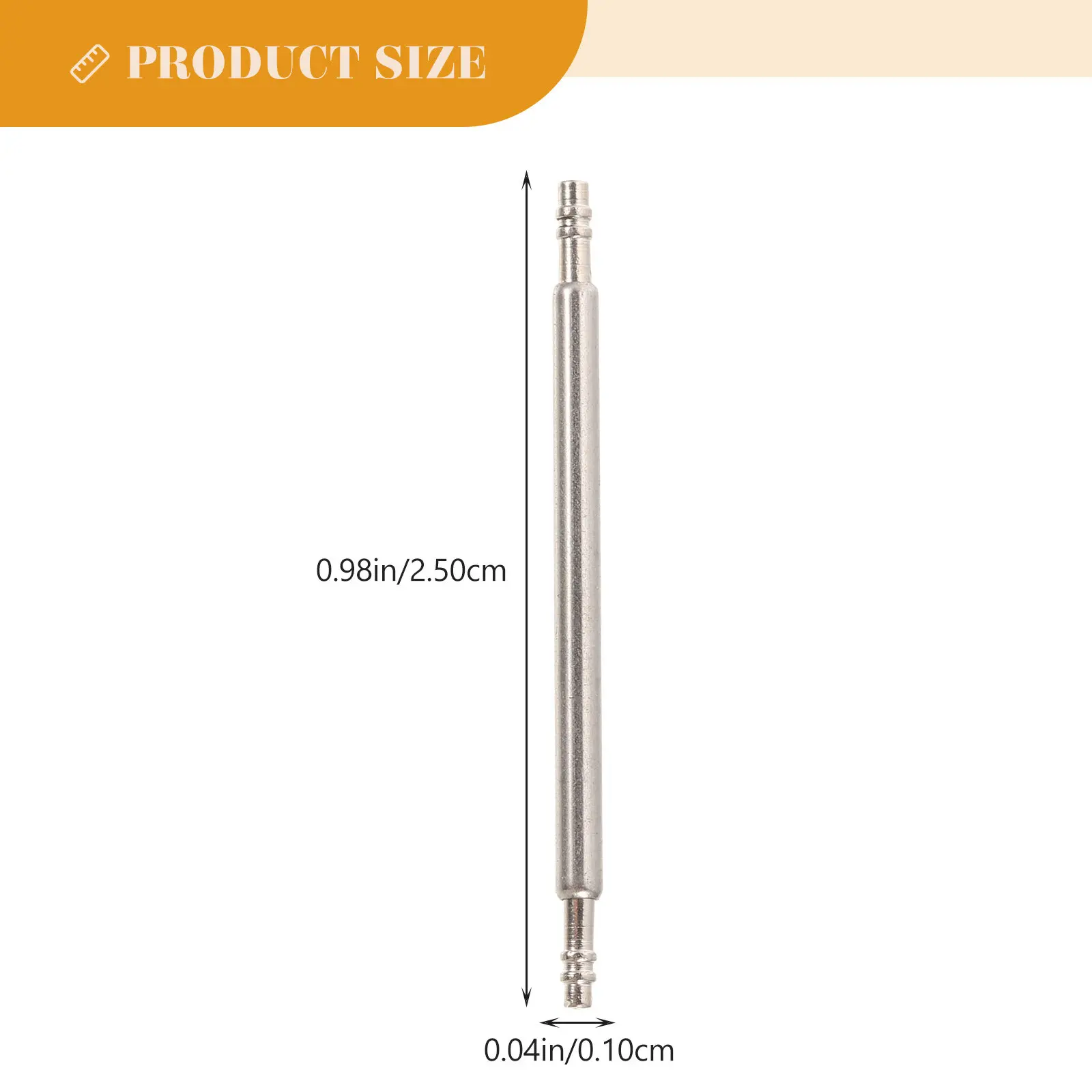 180Pcs Table Band Connection Quality Watch Strap Fixing Tool Repair Watch Link Rod Set for Jewelers Watchband Link Rod