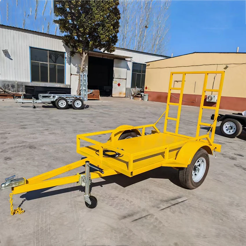 Automotive Hydraulic 3-Ton Low - đánh giá và giá Heavy Equipment Trailer
