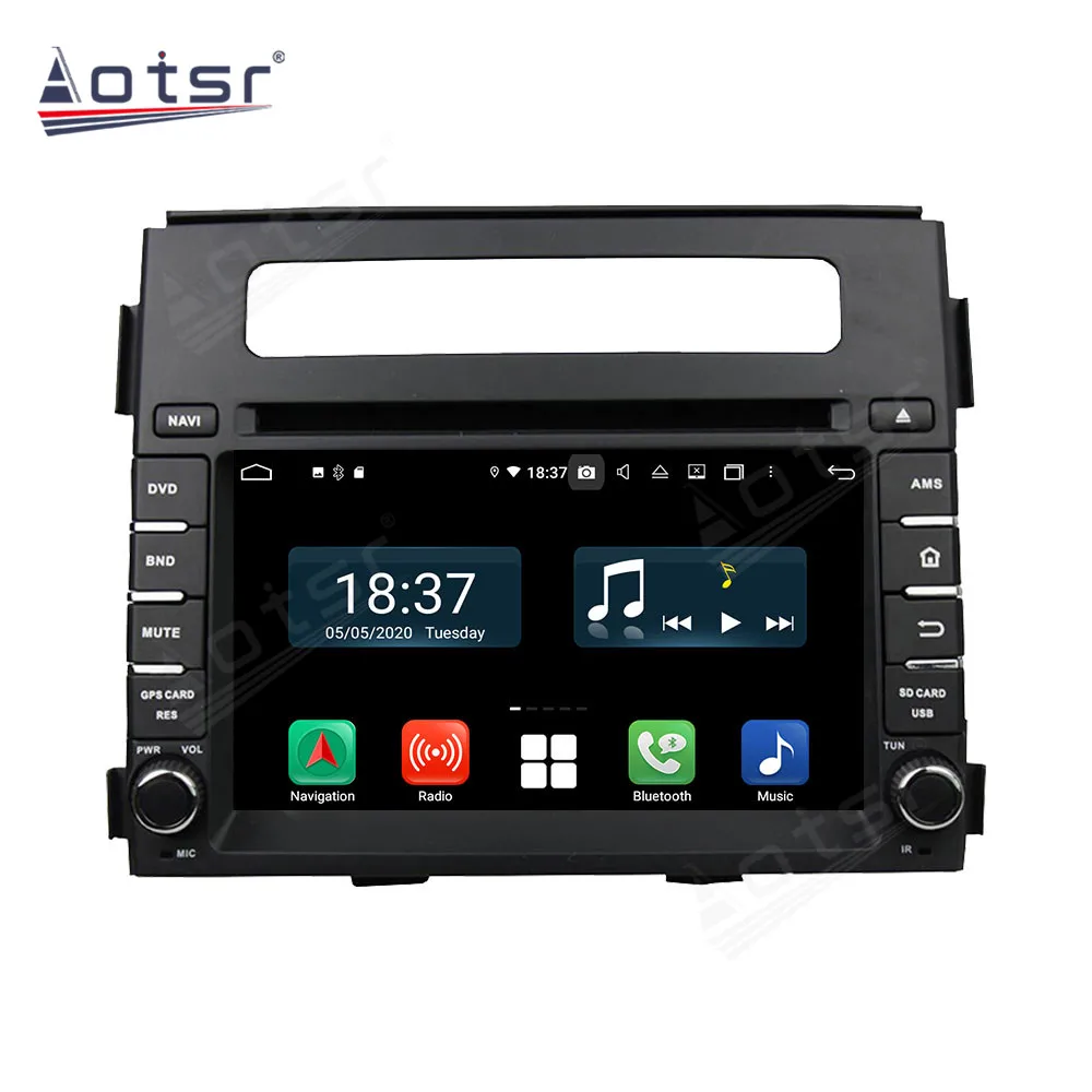 Car Radio 8+256GB For Kia Soul 2012 2013 Multimedia Video Player 8 Core Android12 Wireless Carplay Stereo Navigation GPS QLED