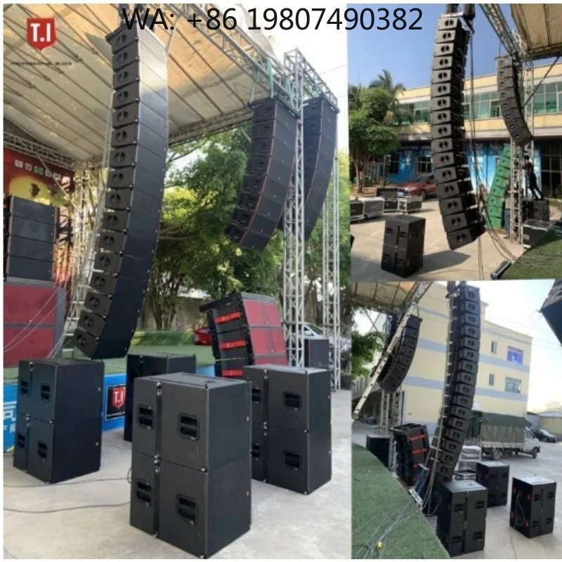Double 6 Inch 500W RMS Active Passive Line Array Professional Sound