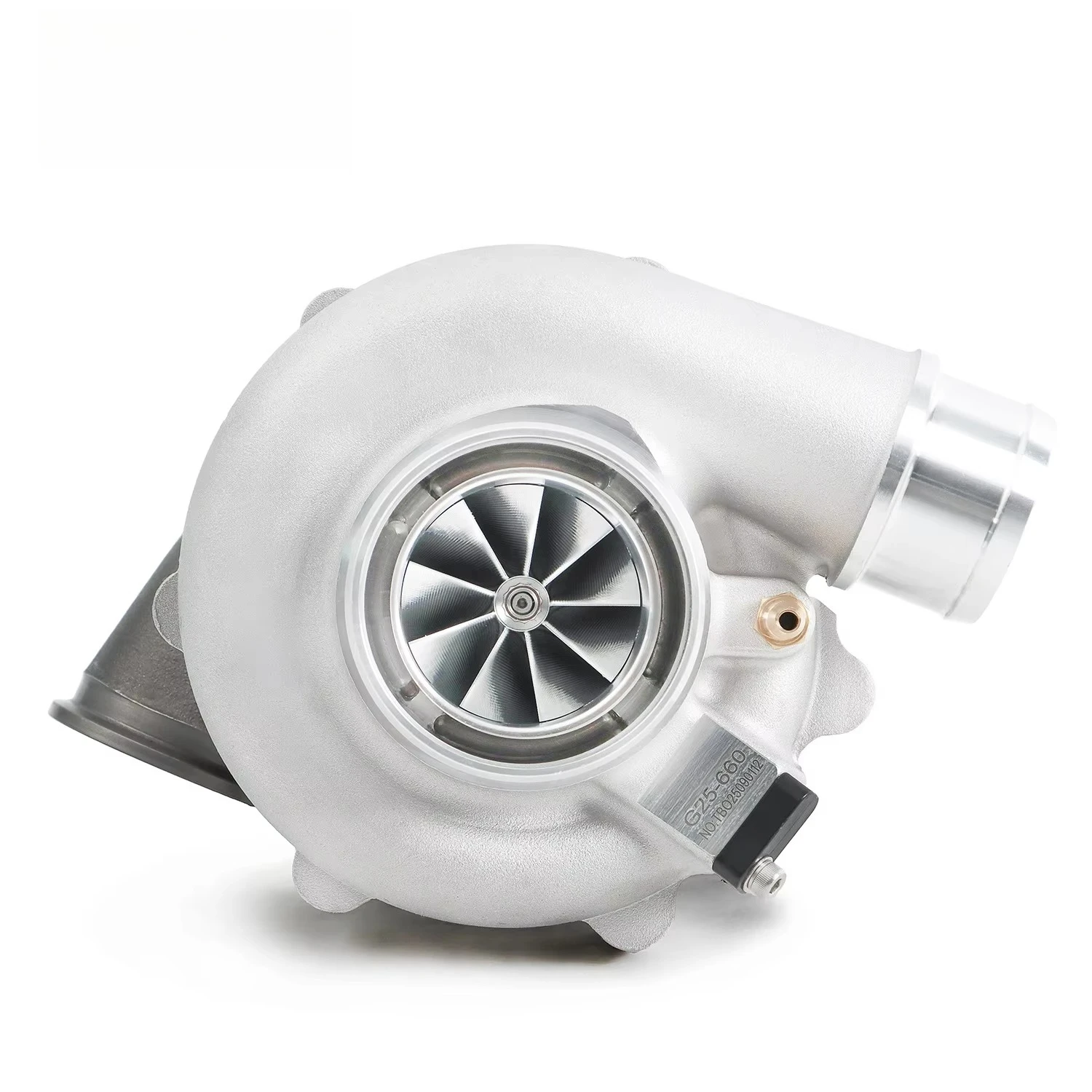 

New G25-660 Ball Bearing Billet Forged Compressor Wheel Turbocharger W/O Actuator AR 0.72 Dual V-Band Universal Fitment