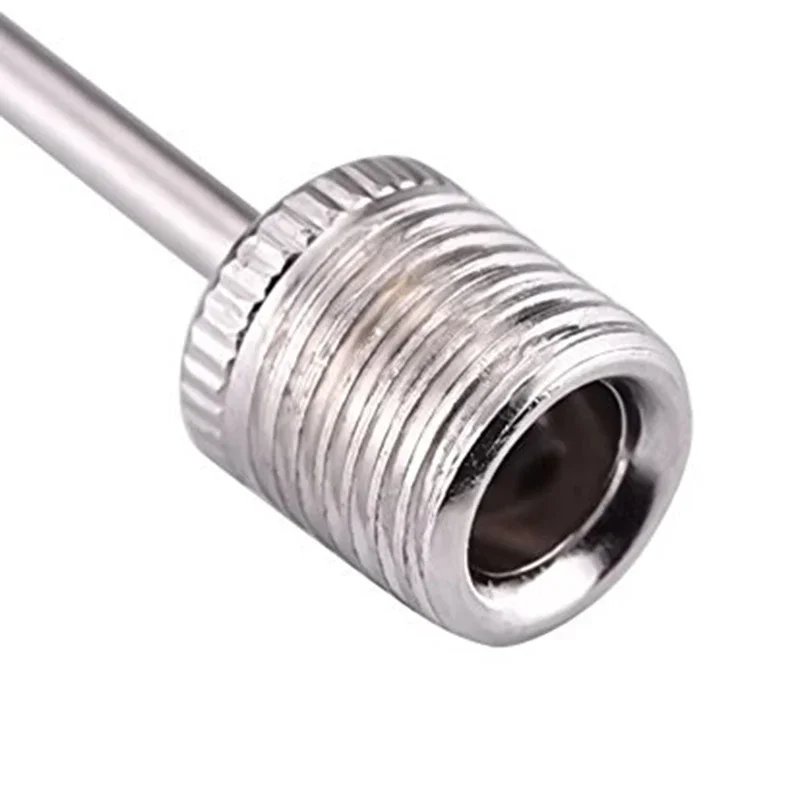 10/20Pcs Ball Air Needle Stainless Steel Pump Pin Basketball Inflating Pump Needle Football Inflatable Air Valve Adaptors Nozzle