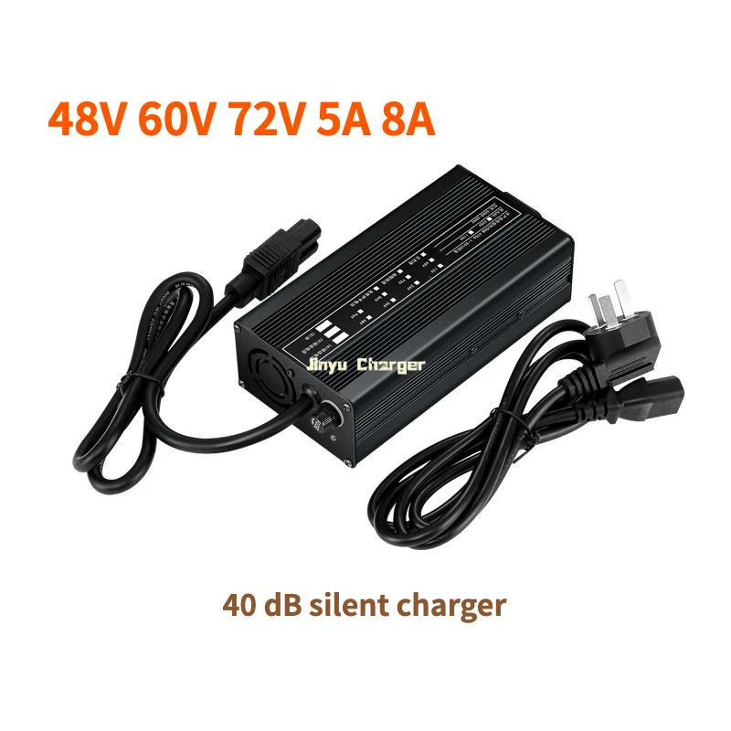 

48V 8A 60V 5A 72V Smart Battery charger for 18650 Li ion LTO Battery Lifepo4 58.4V 54.6V 58.8V 67.2V 87.6V 84V 88.8V 50.4V 71.4V
