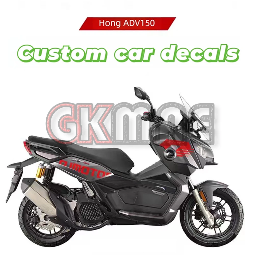 

For QJmotor Hong ADV150 150ADV Motorcycle Modified Custom Car Decals Decorative Stickers Decals
