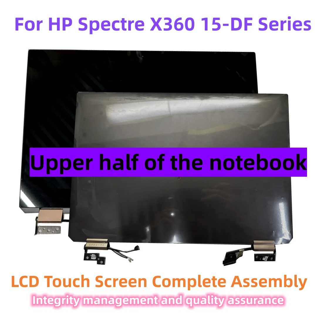 15.6'' L38115-001 Touch Screen For HP Spectre X360 15-DF Series 15-DF0008TX 15-DF0008CA FHD UHD Digitizer  Assenbly Replacement