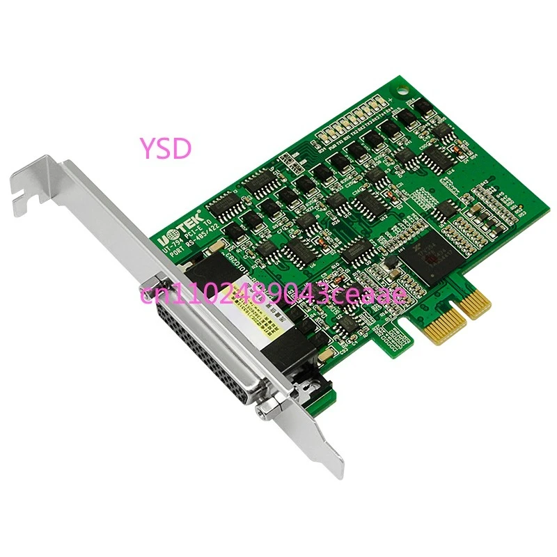 

Industrial PCI-E to RS-485 RS-422 Serial Card PCIE to RS485 RS422 4 Ports High Speed Converter DB9 Com Connector UT-794