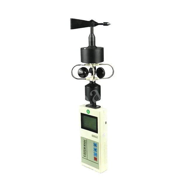 

HHAWS005 Portable Mini Weather Station Equipment Handheld Anemometer for Home Industrial Use