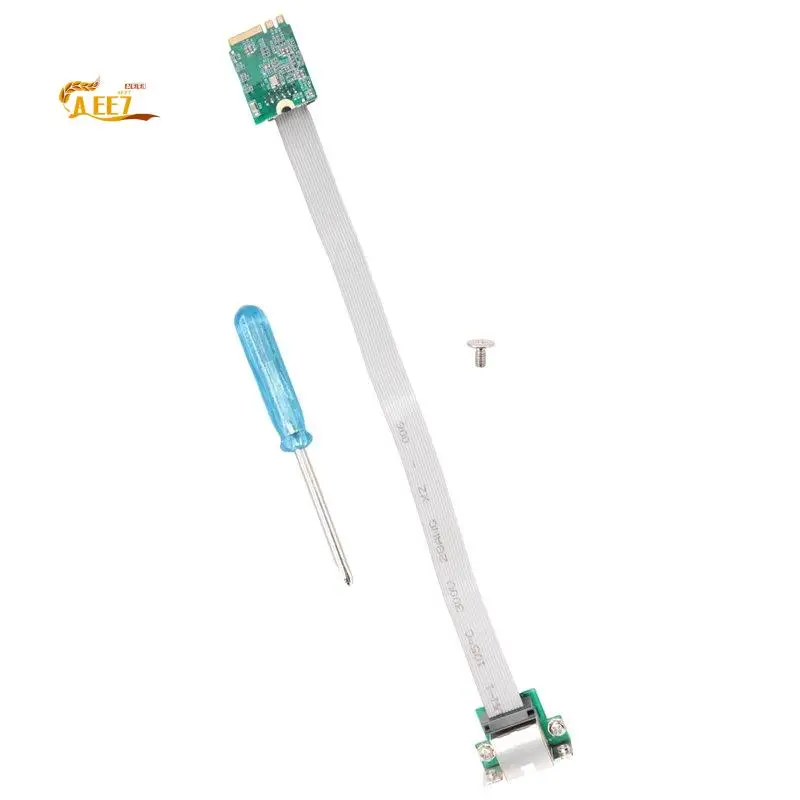 AEE7-M.2 A+E KEY 2.5G Ethernet LAN Card RTL8125B Industrial Control Network Card M.2 Gigabit Ethernet Network Card