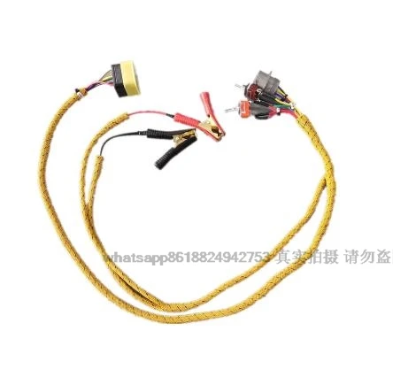 Excavator Parts For CATer-pillar E345B C7 C9 C13 Series Engine Start Throttle Cable Inspection Test Harness