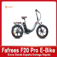 Fafrees F20 Pro Folding Electric Bicycle 250W 36V 18Ah MTB Night Riding Mountain Bike Outdoor Fat Ebike With Anti-slip Tire