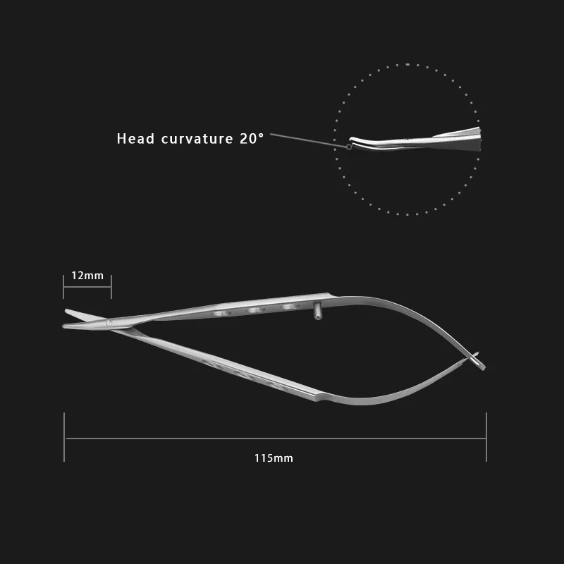 Stainless Steel Surgical Scissor Resistant to Corrosion Round Head Design Safe to Use