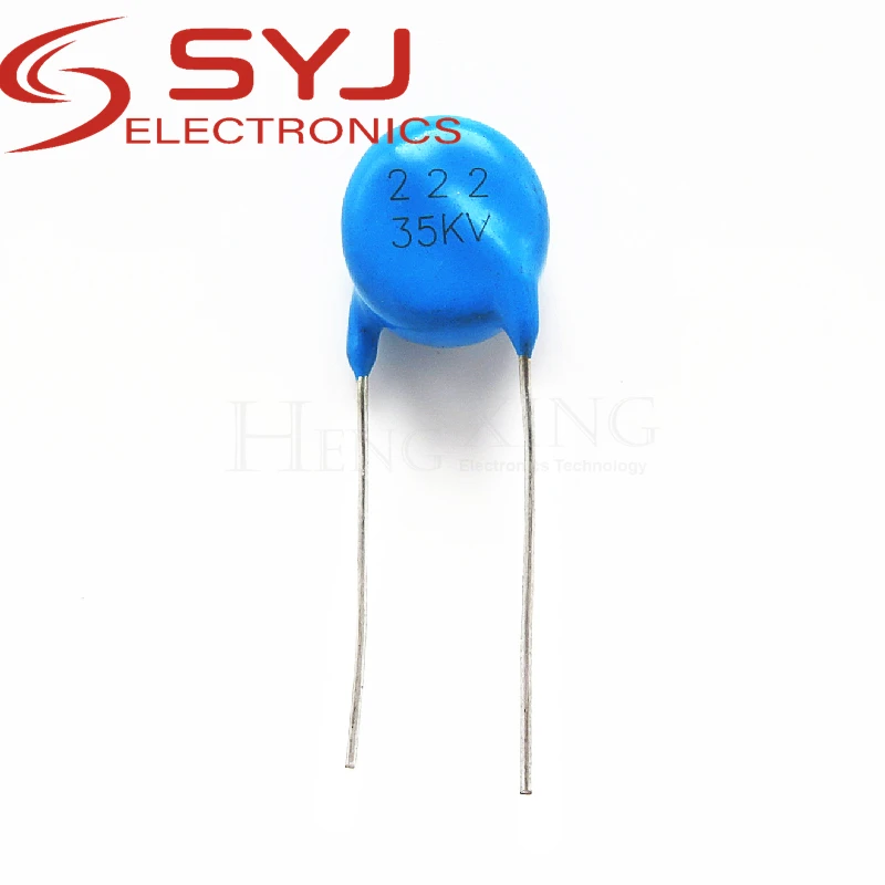 5pcs/lot High voltage ceramic chip ceramic capacitor 35KV222 35KV 222 2200P In Stock