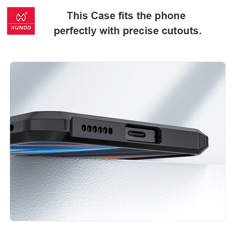 Xundd para POCO X4 GT Funda para Redmi Note 11T 11T Pro Plus 12T Pro Airbag carcasa trasera a prueba de golpes Funda transparente para teléfono