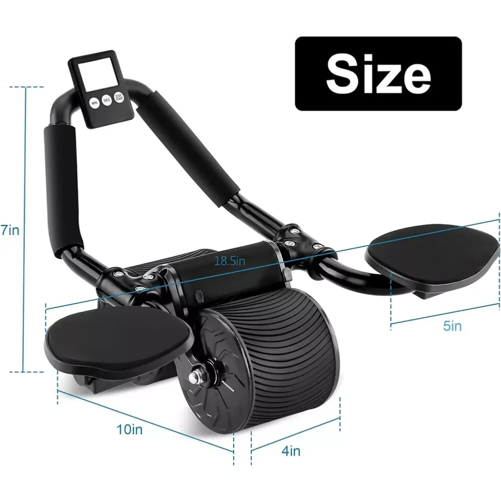 Elbow Support Abdominal Wheel with Counter Display! 💪🔥 3