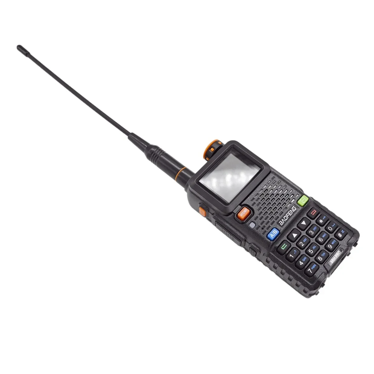 BAOFENG 5RHpro Walkie Talkie Multi Bands GPS Location APRS Channel Name Edit 10 Zones 640 Channels USB C HAM Radio