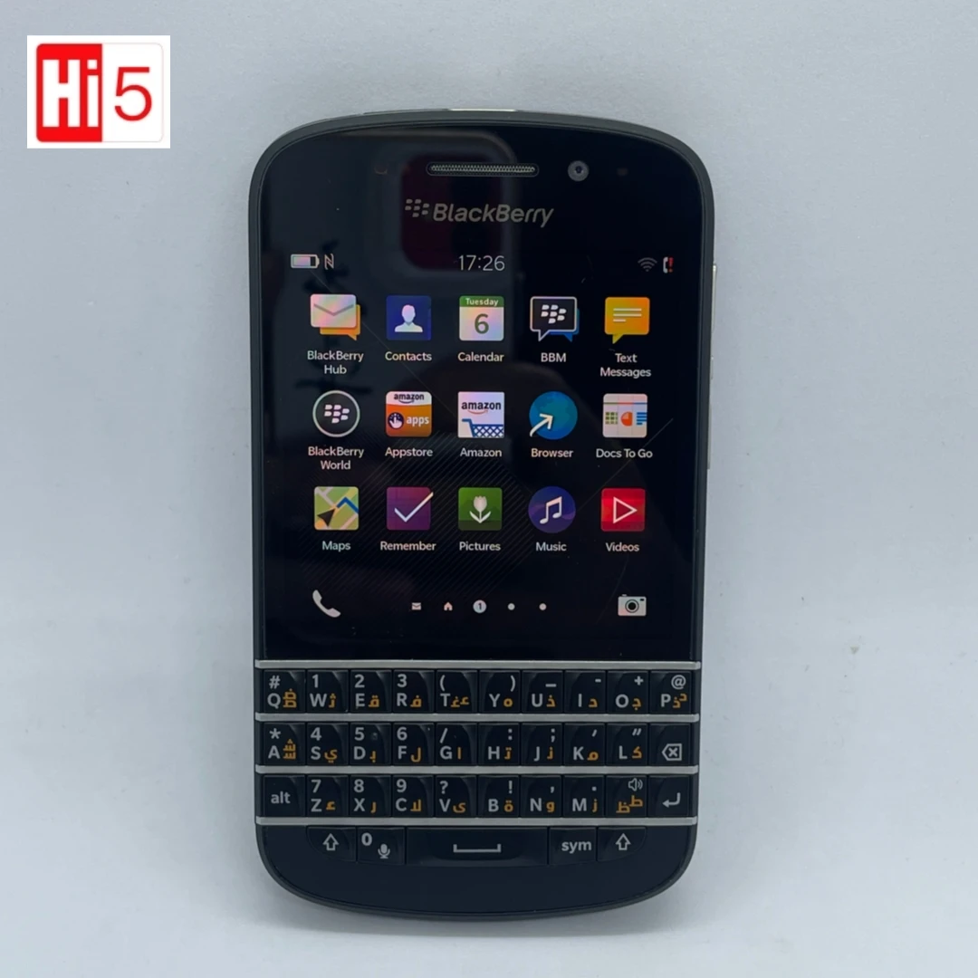 BlackBerry Q10 4G LTE WIFI 3,1 дюйма Bluetooth 2 ГБ ОЗУ 16 ГБ ПЗУ 8 МП арабская QWERTY клавиатура смартфон