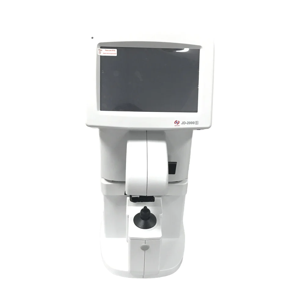Equipamento de optometria JD-2000 com medidor de lente digital automático de 7 polegadas Focímetro automático Instrumentos ópticos de garantia de 1 ano