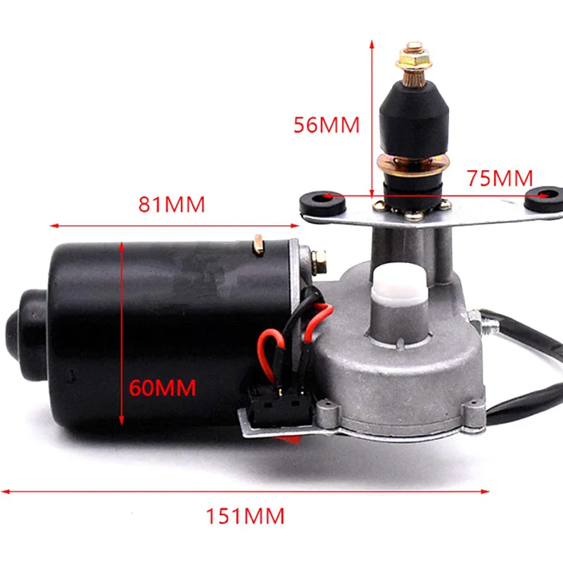 ATV Electric Window Windshield Wiper Motor Kit For Can-am Maverick x3 For Yamaha raptor 700 For cfmoto 500 UTV ATVs