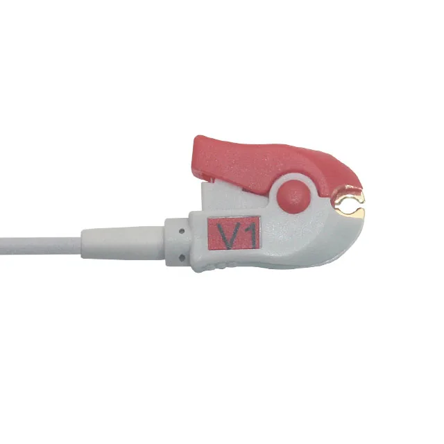 GE-Marquette is compatible with portable Holter TPU ECG/EKG cable with 10 lead leads and fixed pinch points