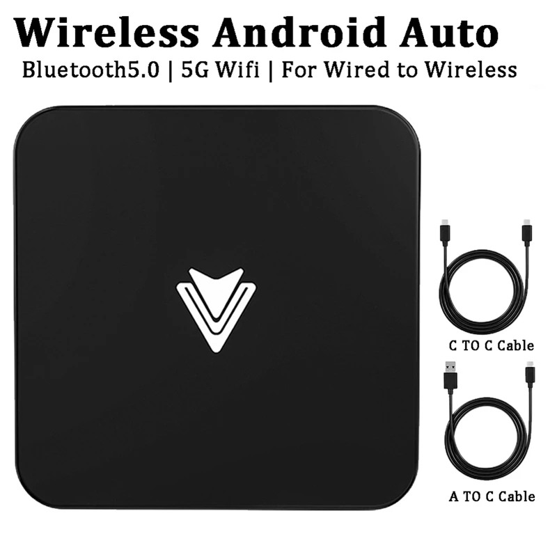 Car Intelligent Navigation Wireless Wireless Box For Netflix Car Ai Box Linux System Bluetooth 5G Wifi Adapter For Andriod Phone