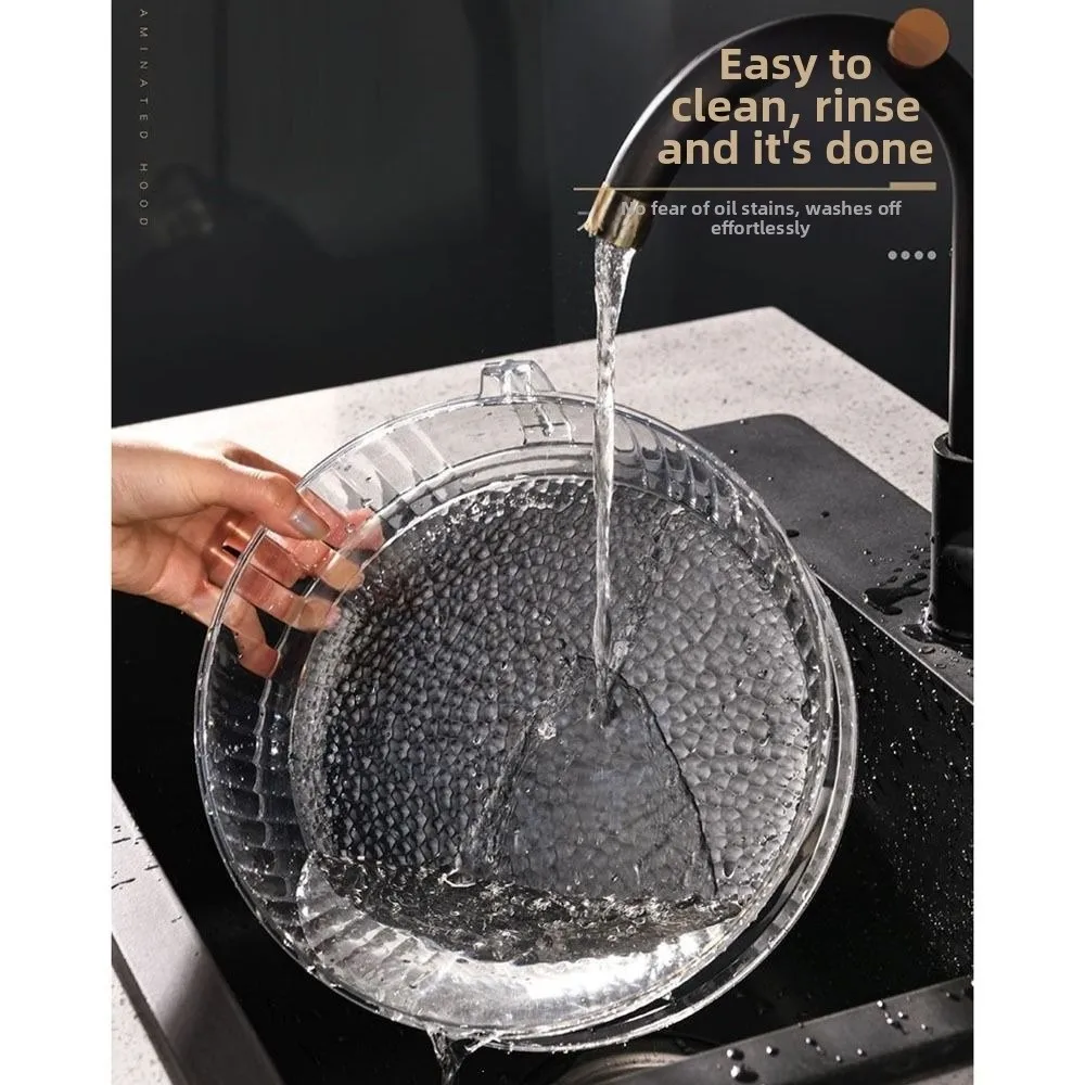 Insulation Microwave Splatter Cover Dustproof Multifunctional Plastic Food Cover Heat-Resistant Reusable Dish Cover Kitchen