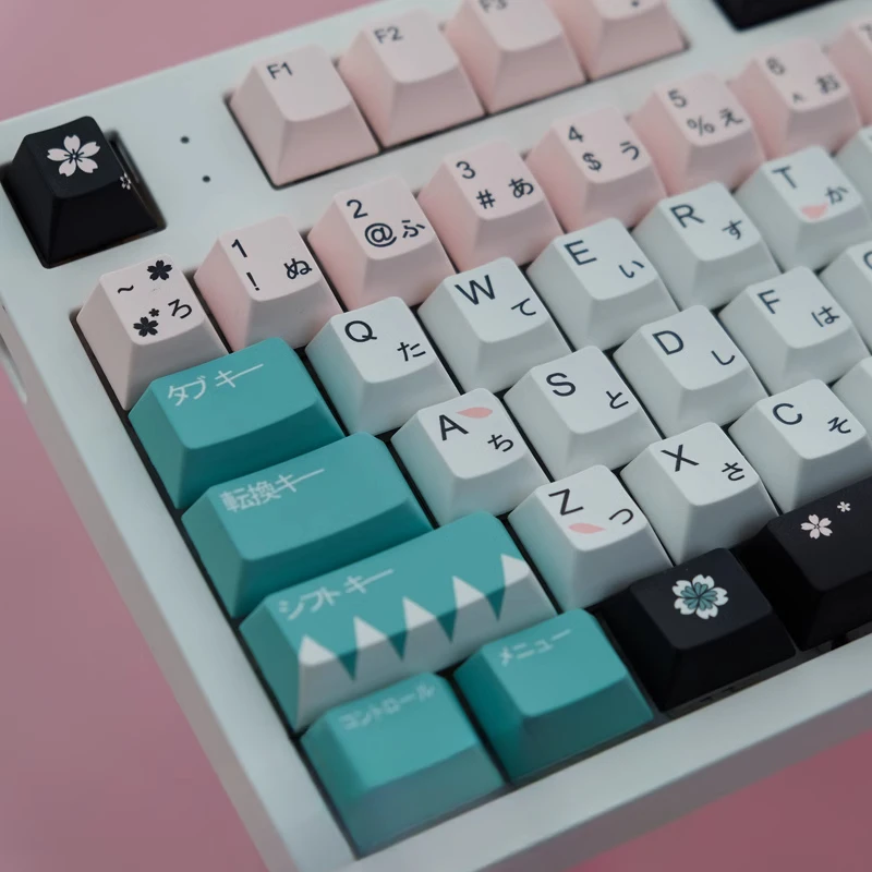 Okita zweidimensionale Tastenkappe PBT original 64.68.98.104 mechanische Tastatur