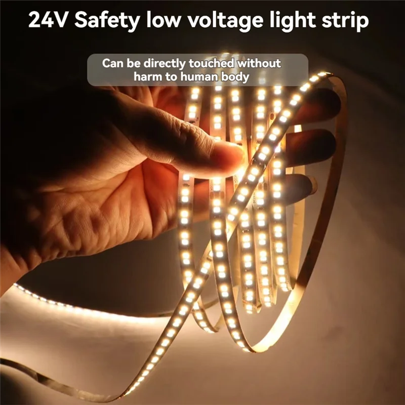 

Outdoor LED Strip Lights Waterproof 140LED/M Lamp String Flexible Tape Ribbon Monochrome Decoration For Home/Balcony/Roof/Patio