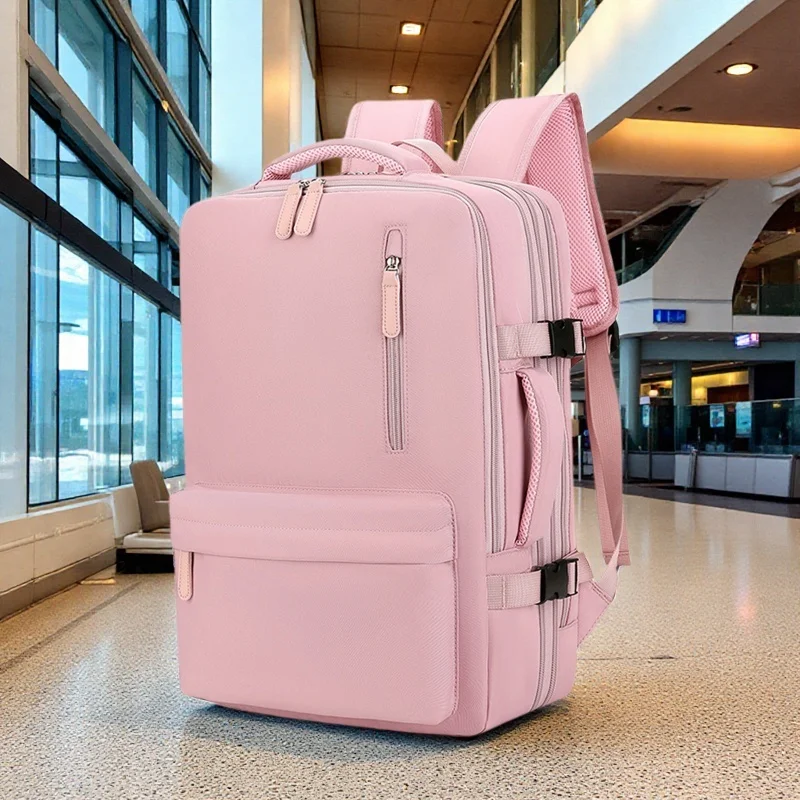 

Large Capaci Travel Bag ex Commuter Bapa Portable Set with Pull Rod Case Men's Women's Double oulder Bag