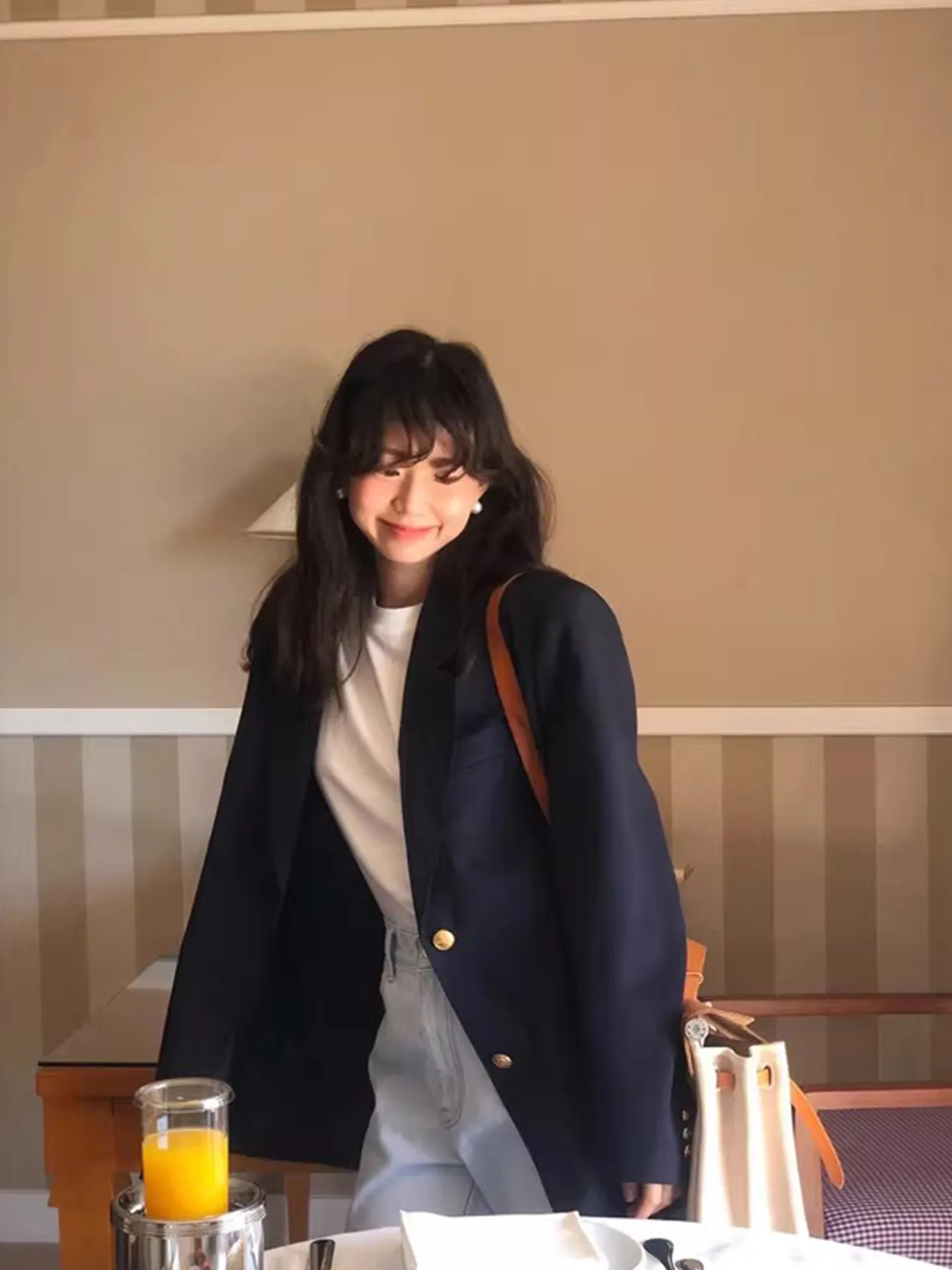 

Женский укороченный пиджак Gagarich 2026 в стиле ретро, элегантный, для ранней весны, во французском стиле, свободный, повседневный, универсальный, верхняя часть костюма