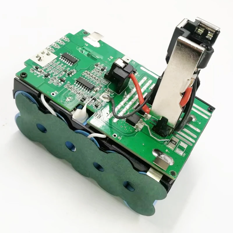 P108 10*18650 Li-ion Battery Plastic Case Charging Protection Circuit Board PCB Box For RYOBI 18V P103 P118 BPL-1815 1820G ONE+