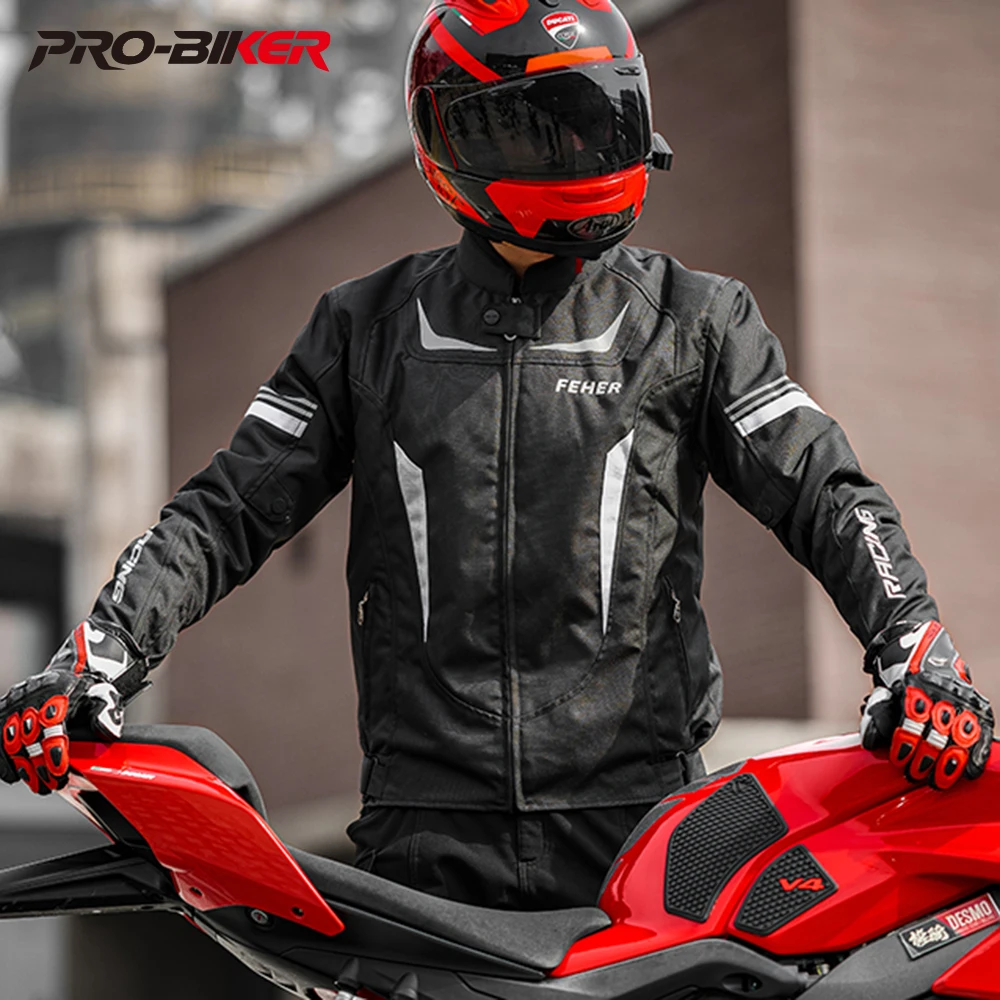 

FEHER Motorcycle Riding Wear Motorcycle Four Seasons Motorcycle Wear Men And Women Anti-Fall Warm Waterproof Clothing
