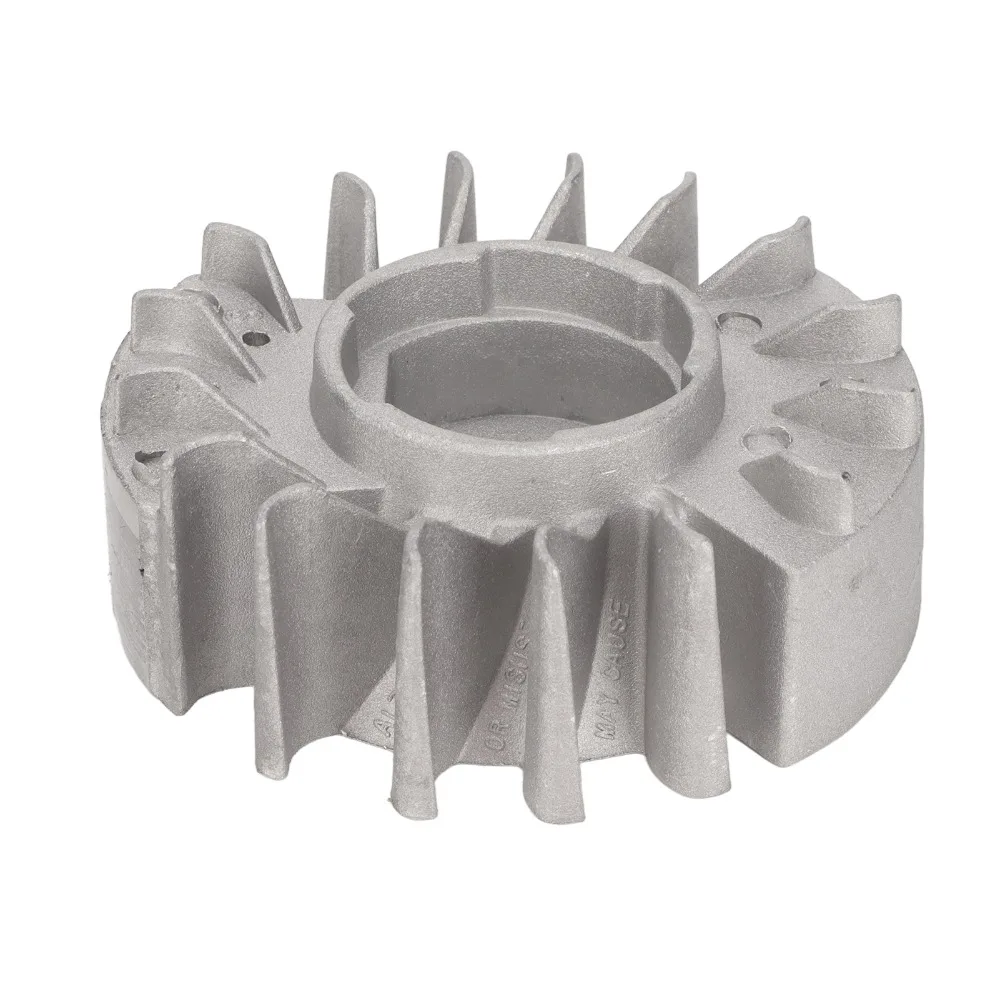 Aluminium Alloy Chainsaw Flywheel Compact Grey Garden Tool Replacement for STIHL 017 018 MS170 MS170C MS180 MS180C