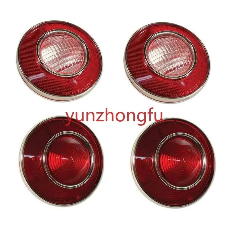 For 4Pcs Car Tail Lights And Backup   Chevrolet Corvette C3 1975 - 1979 Warning Lamp Taillight Assembly 924028