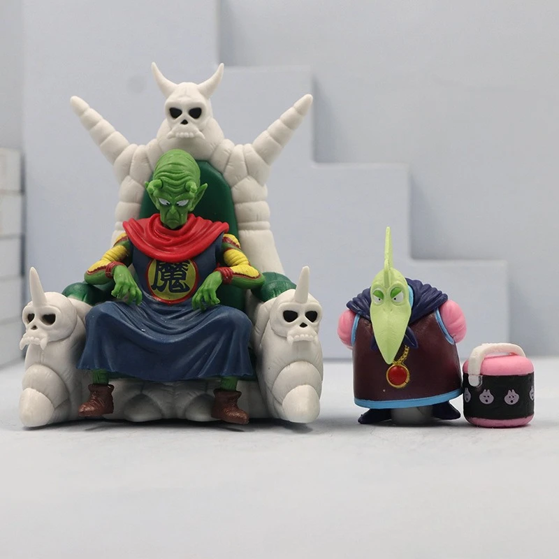 2026 Popular New 6 Dragon Ball Figurines Villains Fat Bubic Great Demon King Sharu Toy Dolls Models Decorative Ornaments Gifts view 3