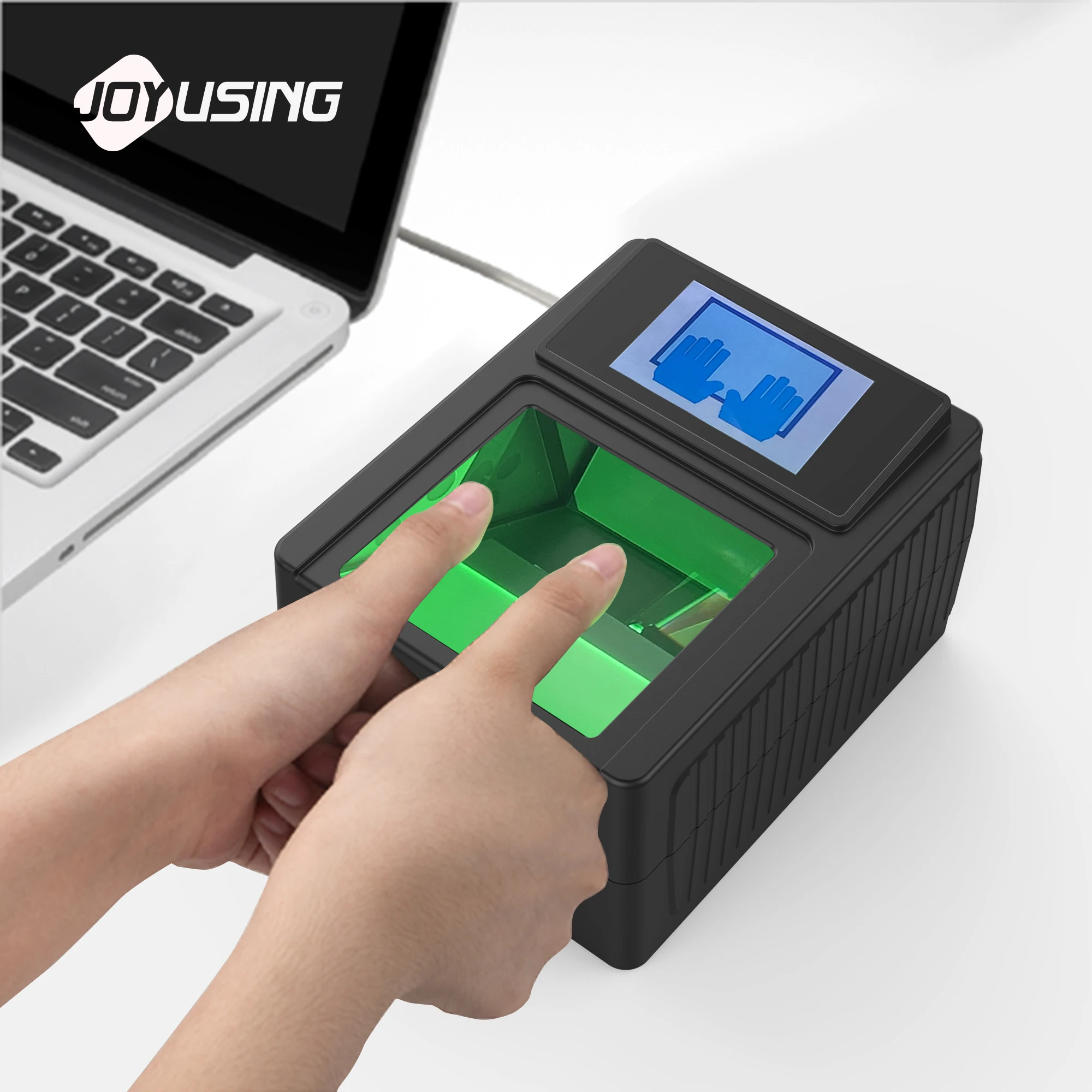 FAP60 4-4-2 Fingerprint Scanner  Advanced Fingerprint Algorithm  Live Finger Detection   FAP60  Built-in LCD and Speaker