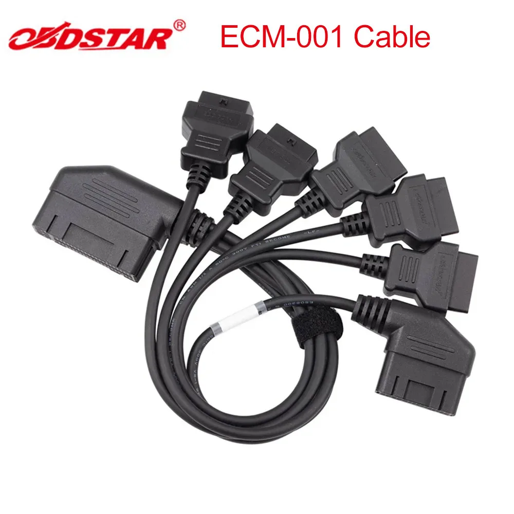 Flasher ECU OBDSTAR ECM-001 Cable for X300 Classic G3/ DC706 Read IMMO Data for DCM6.2V/MED17.5.25/MED17.5.21/ME17.5.22/EDC17C64
